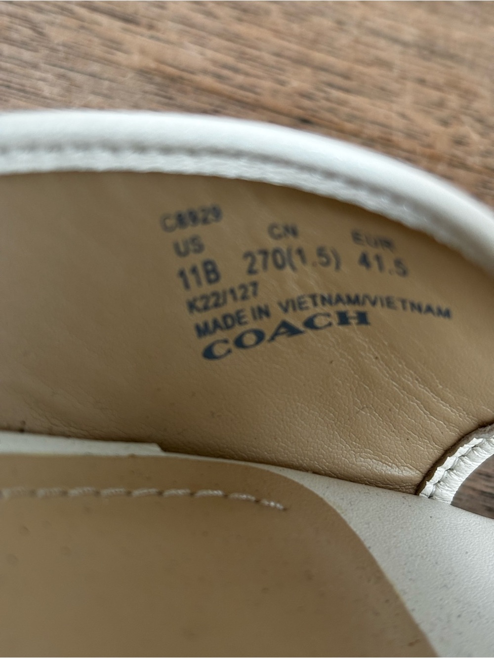 Coach Women's Page Signature Ankle-Tie Wedge Sandals 11 - Picture 7 of 12